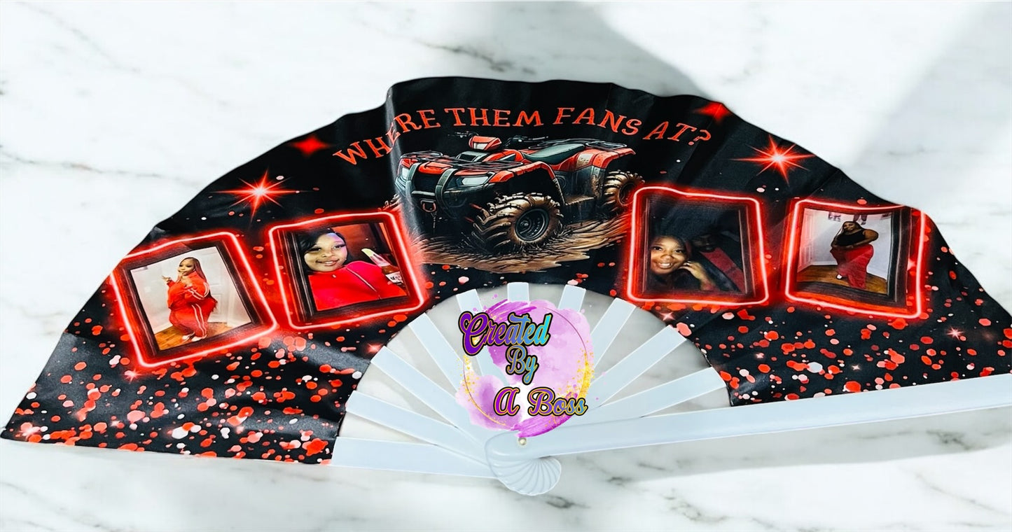 Custom clack fans
