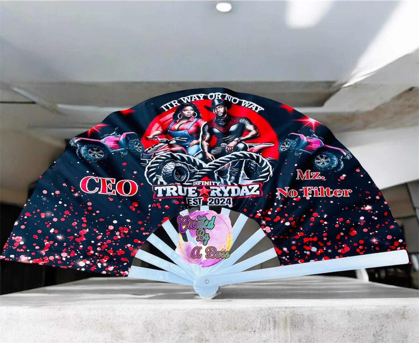Custom clack fans