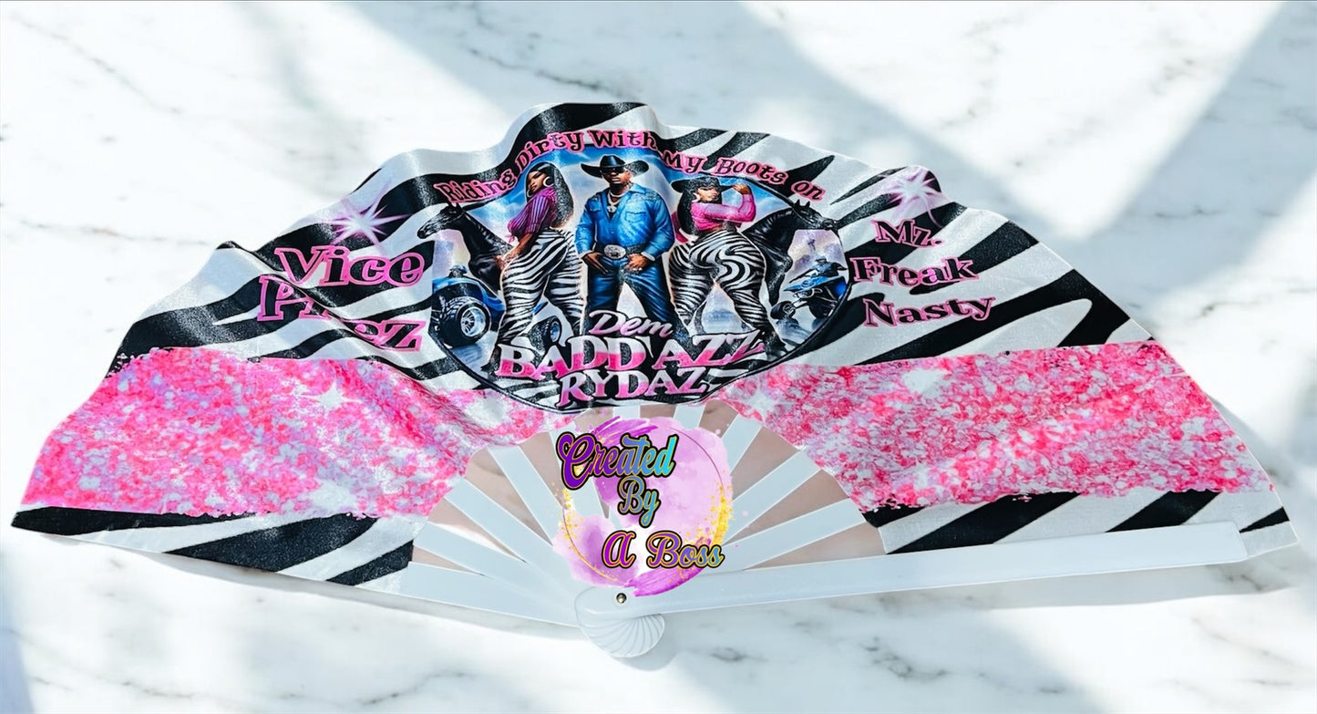 Custom clack fans