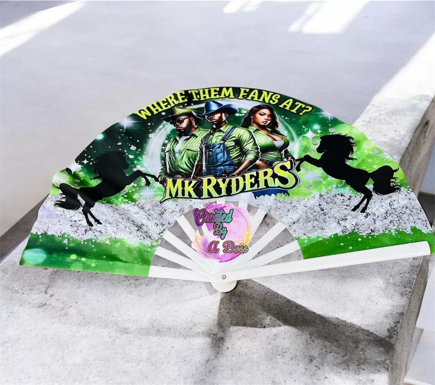 Custom clack fans