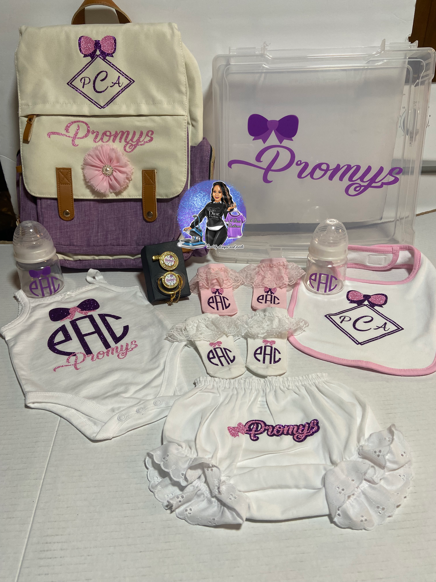 Custom baby box
