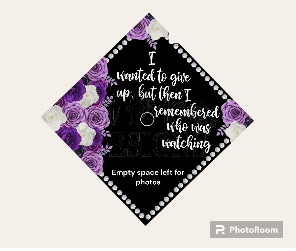 Sublimation 3D Grad Hat Topper