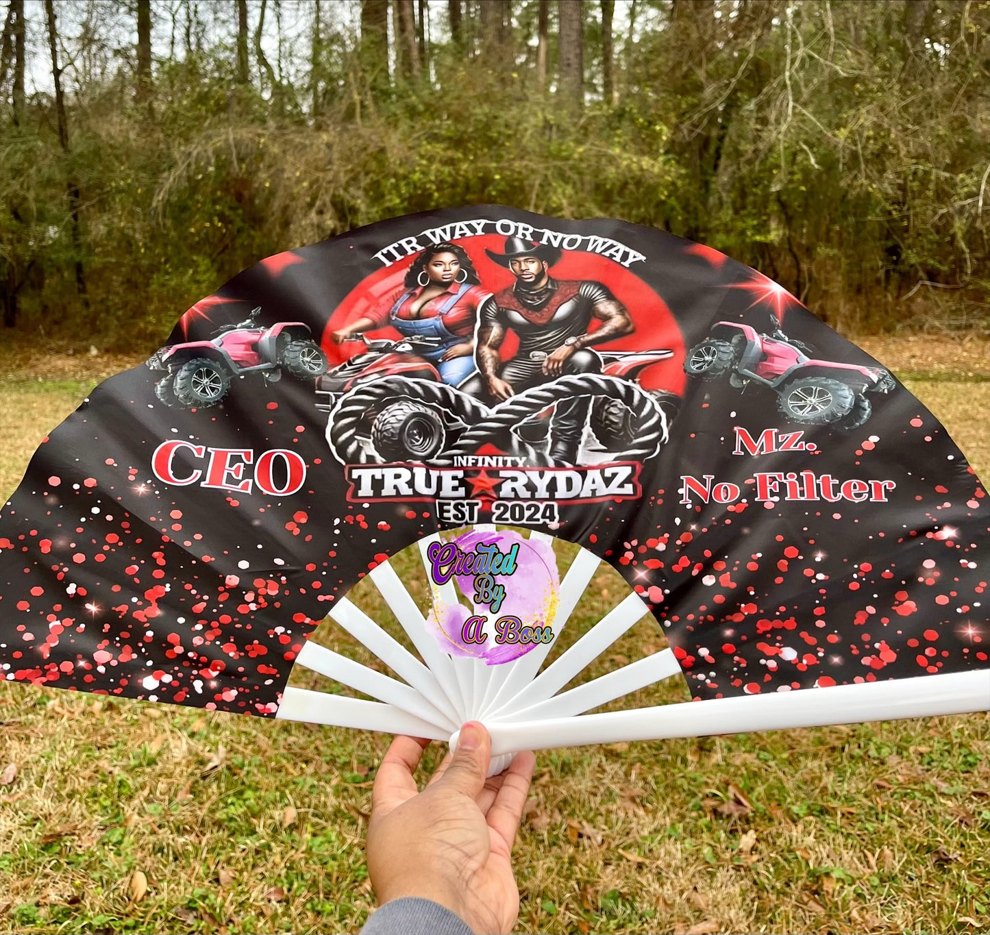 Custom clack fans