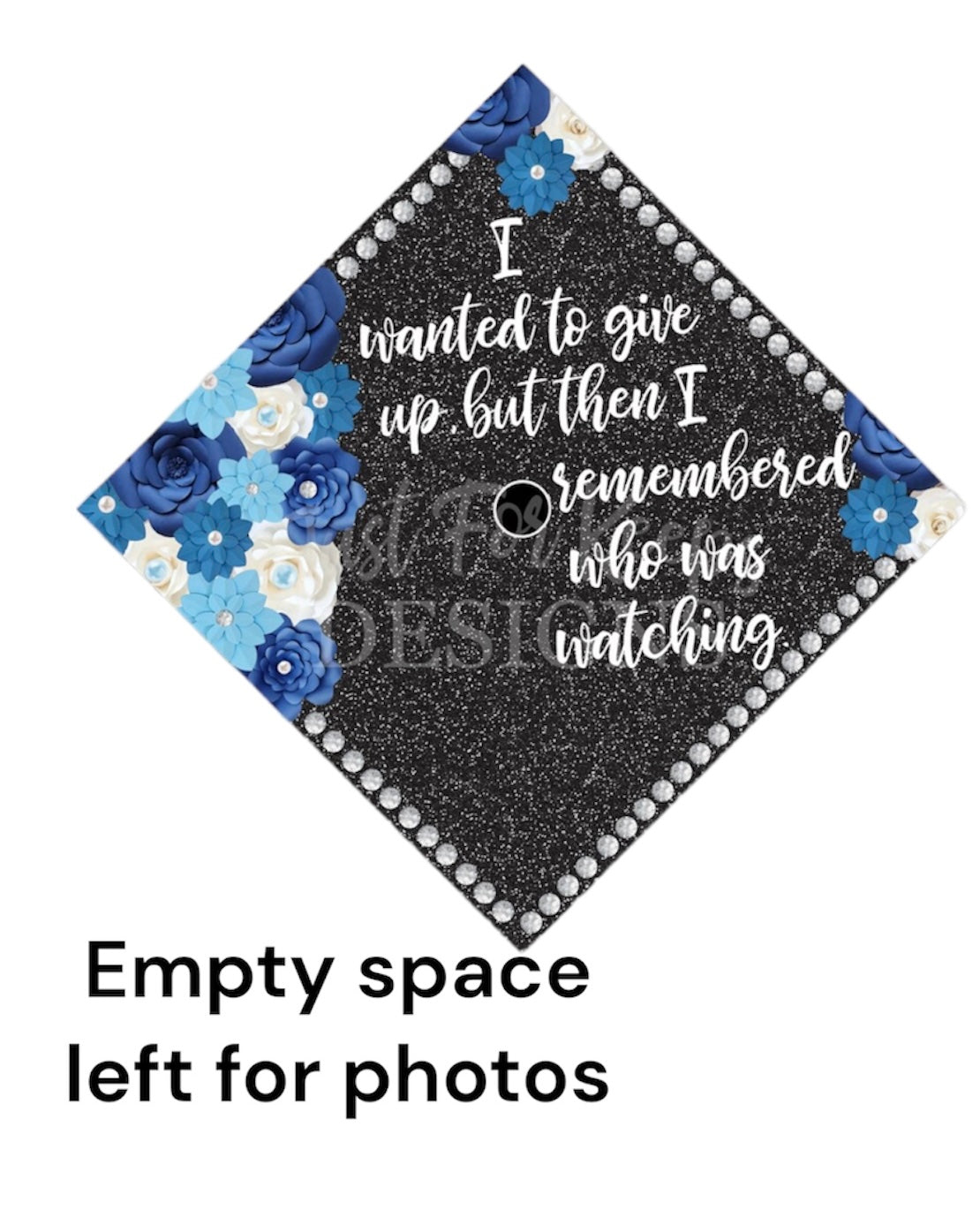 Sublimation 3D Grad Hat Topper