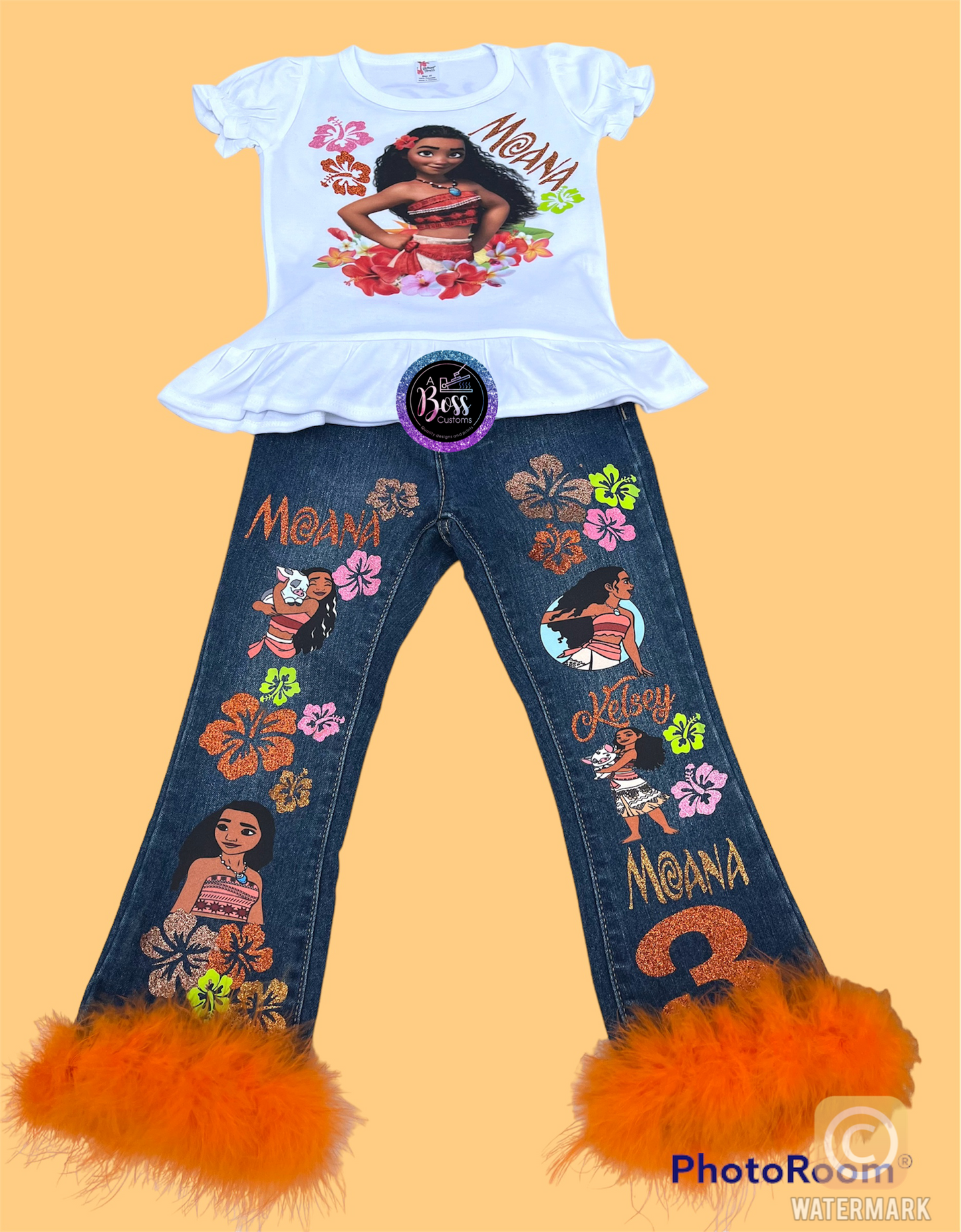 Kids custom pant set