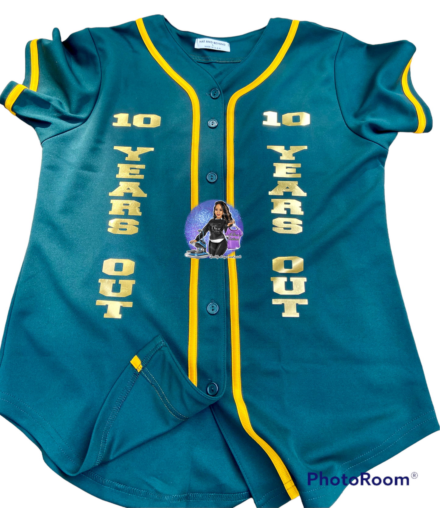 Custom baseball jersey