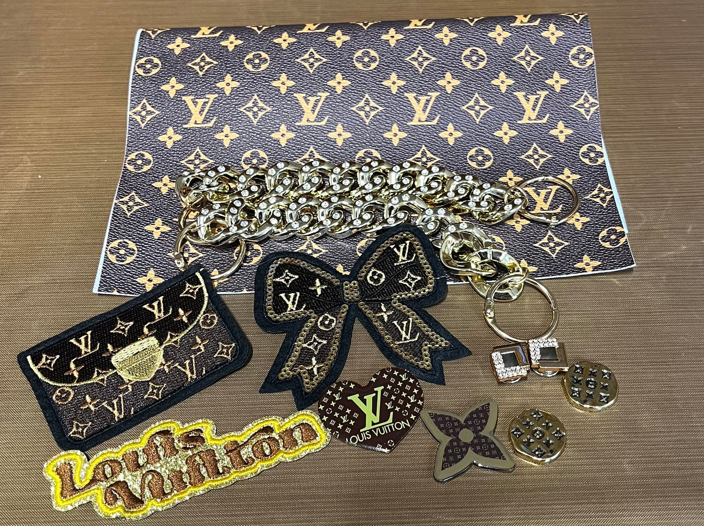Faux leather croc kits