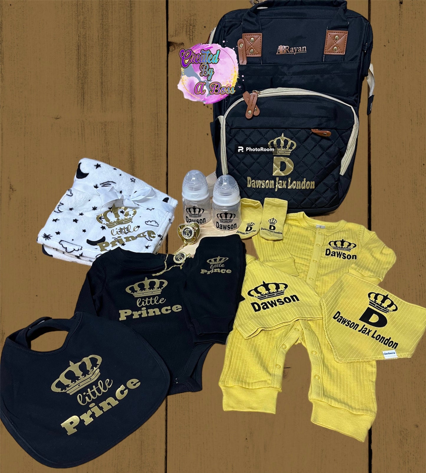 Custom baby box
