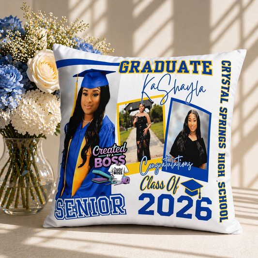 Grad pillow