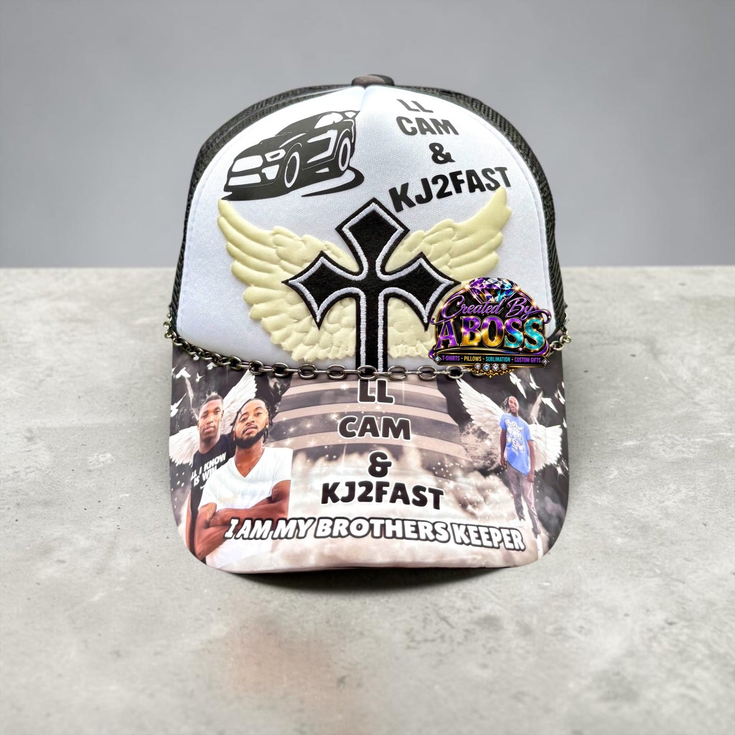 Memorial trucker hat