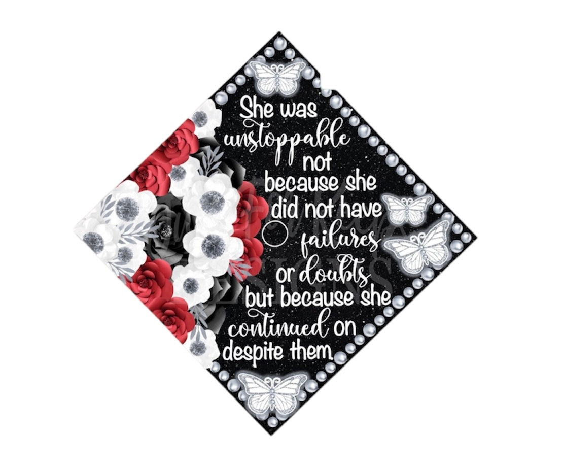 Sublimation 3D Grad Hat Topper