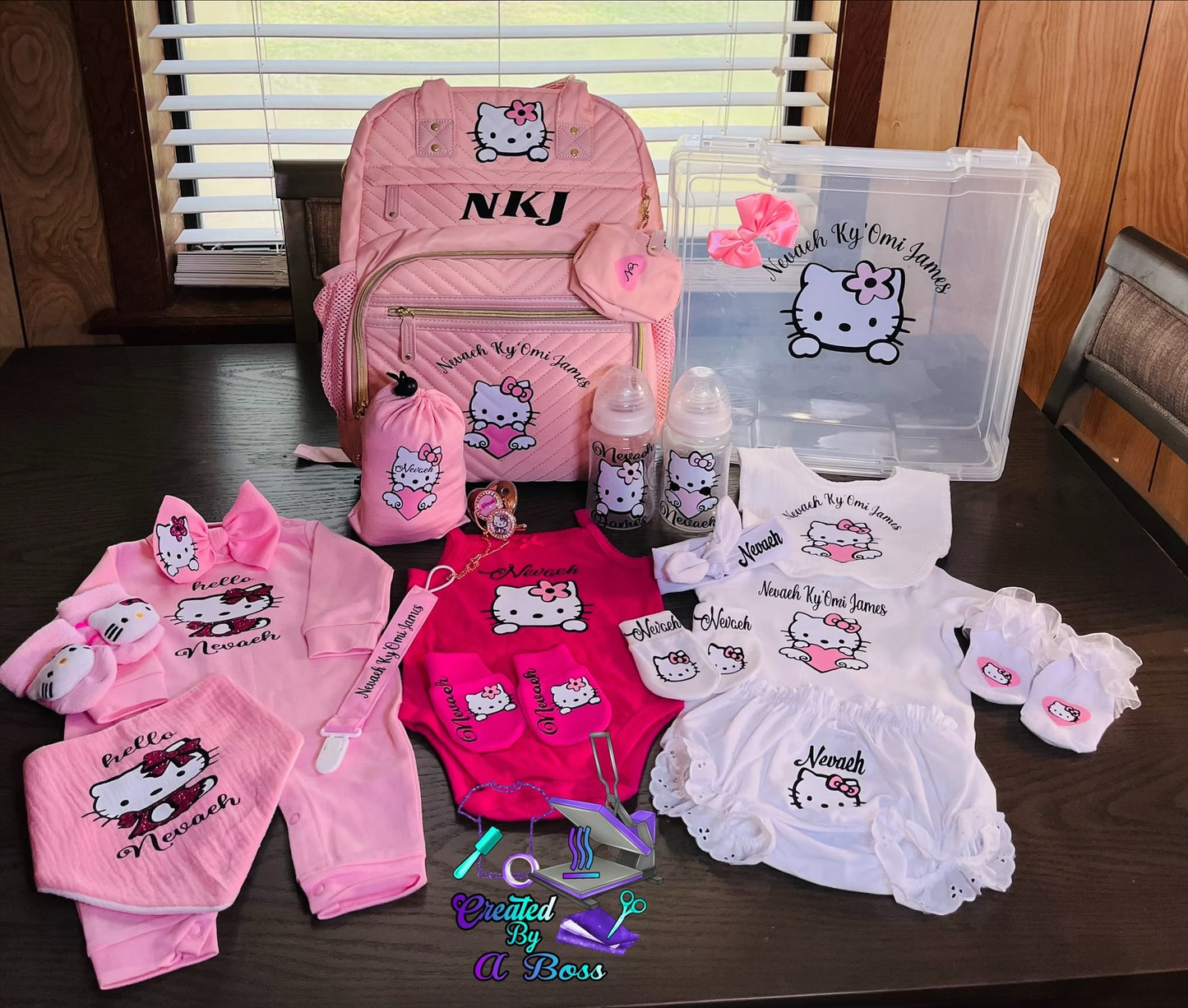 Custom baby box