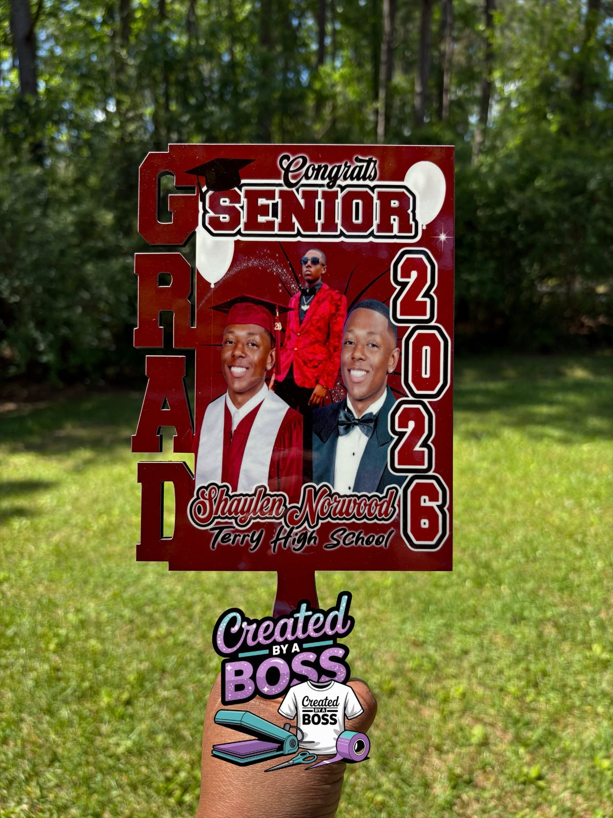 Grad fan (non paper)mdf board