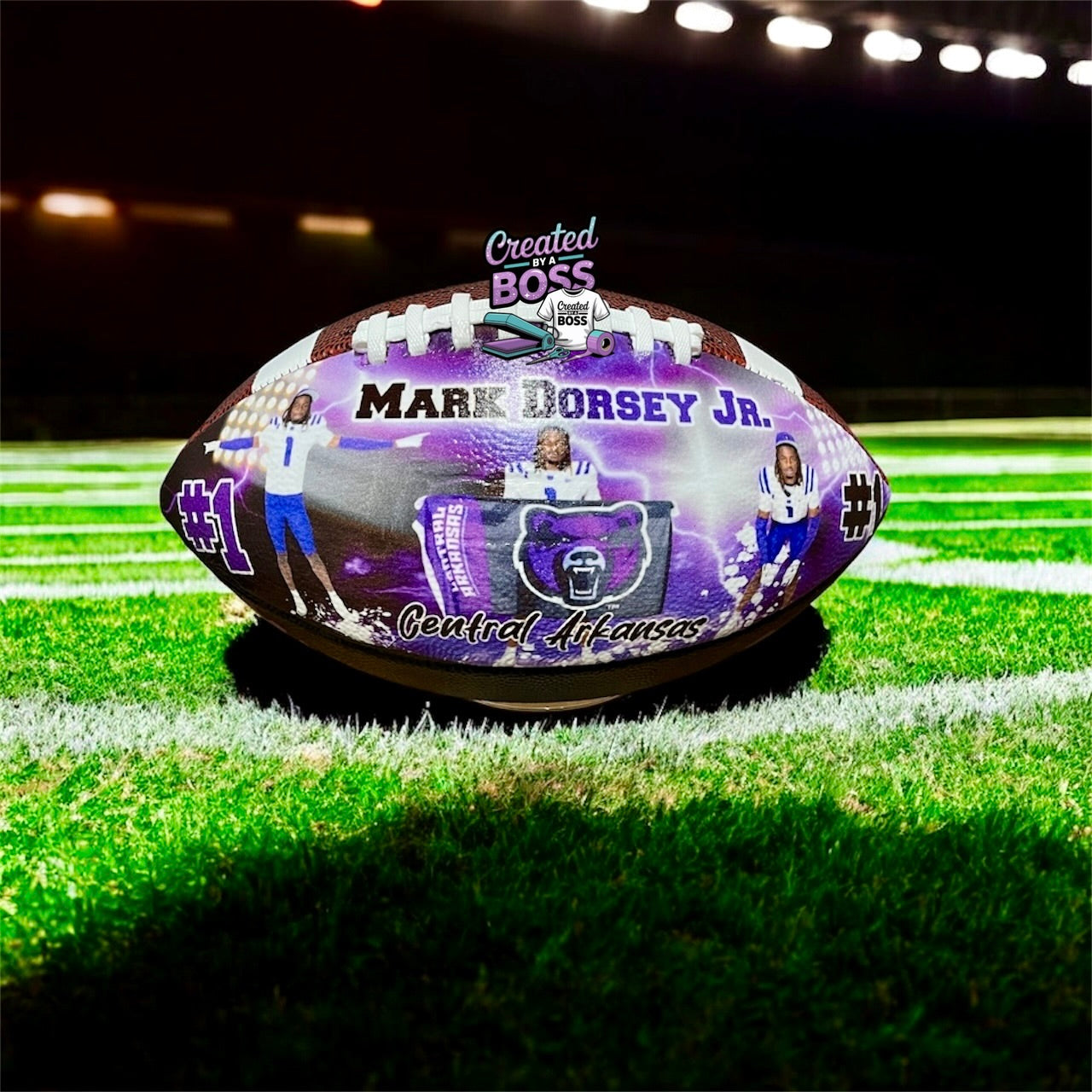 Custom football