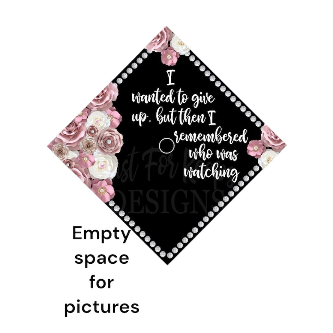 Sublimation 3D Grad Hat Topper
