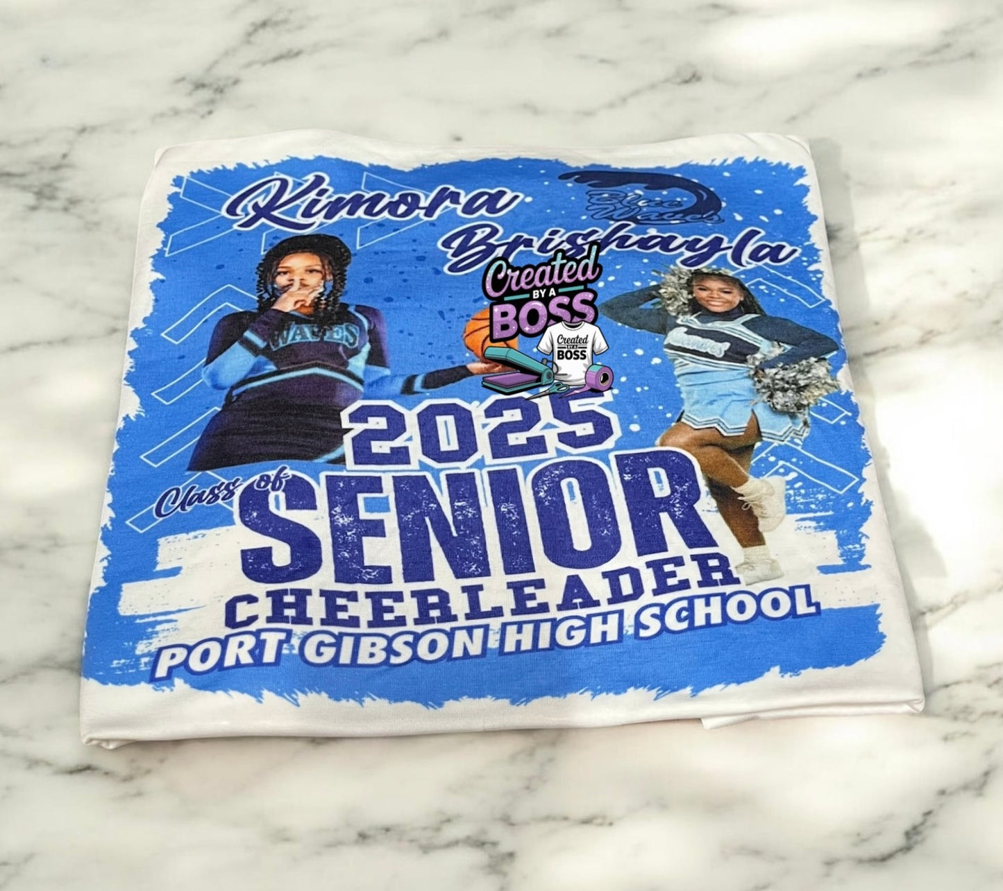 Custom Grad shirt (center designs)