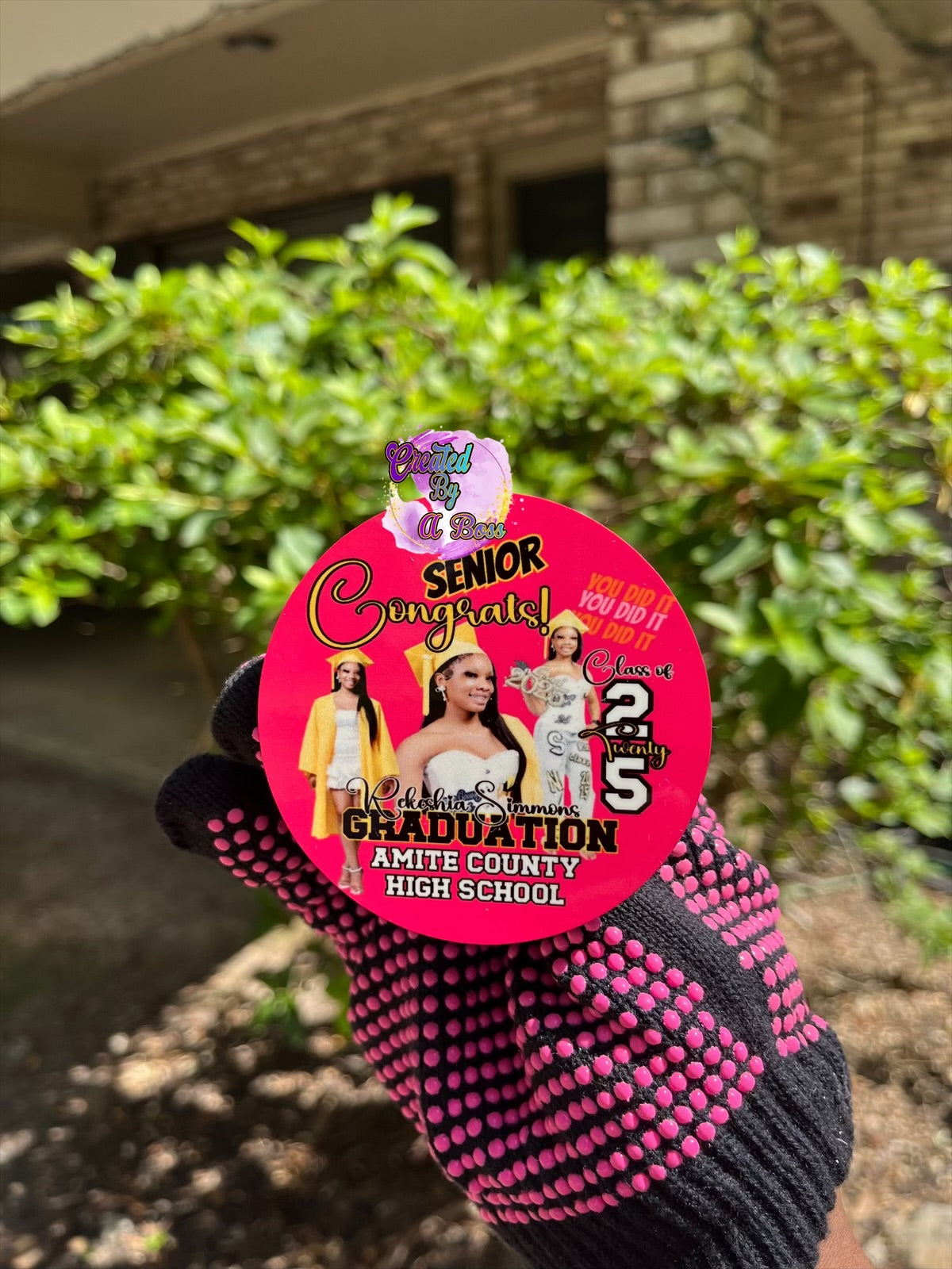 Sublimation buttons