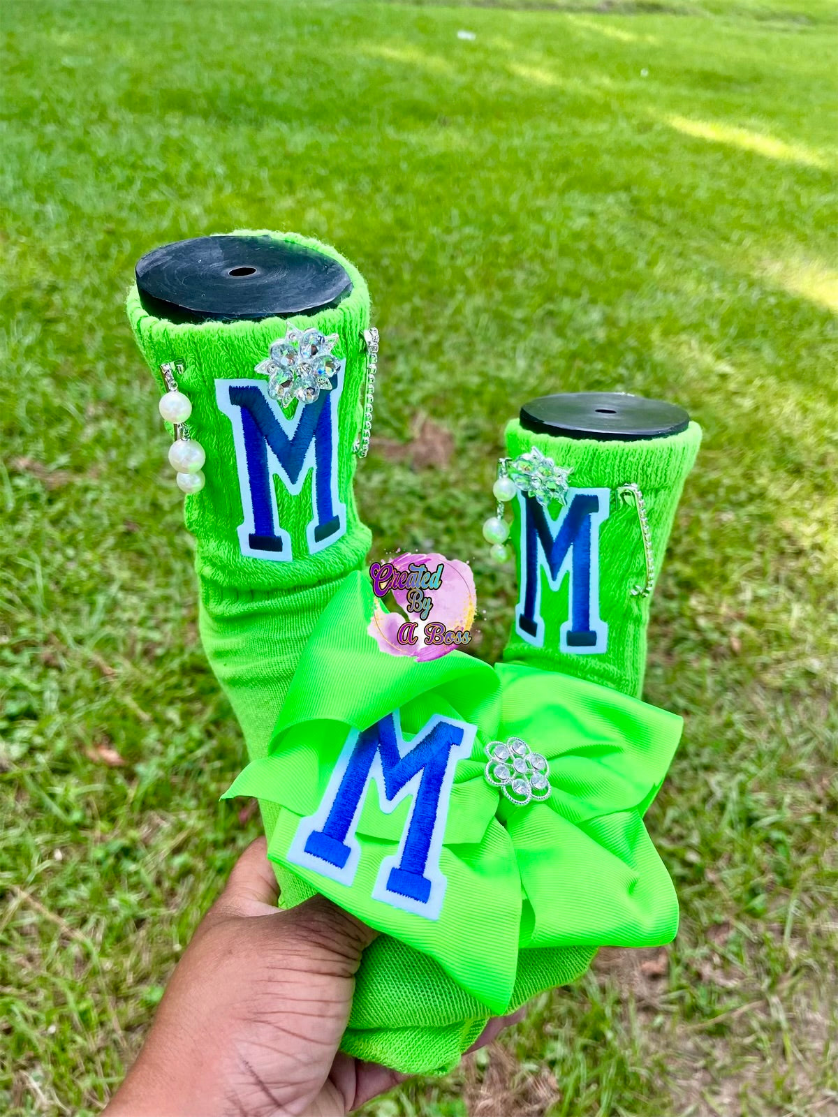 Girls charm socks