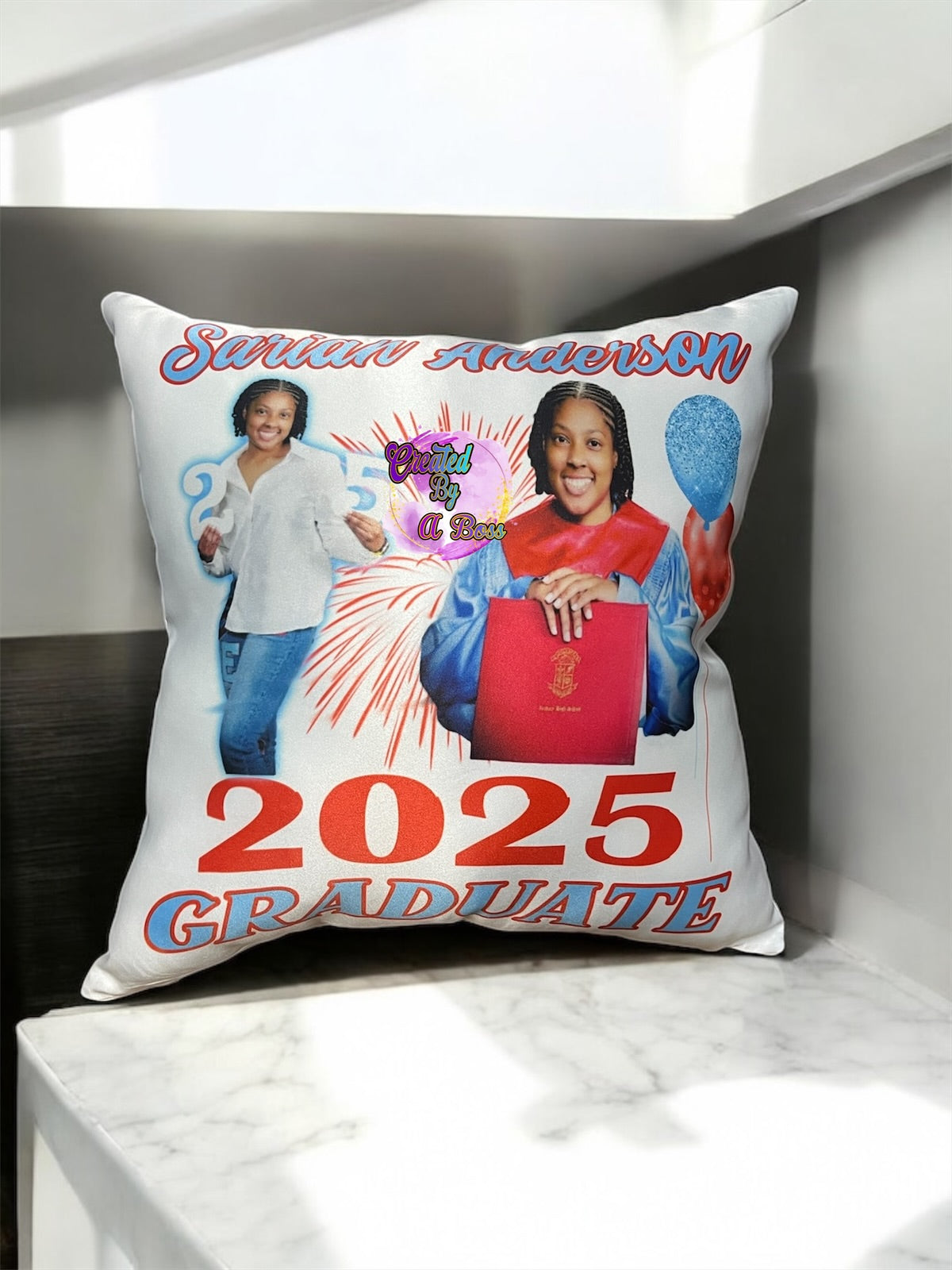 Grad pillow