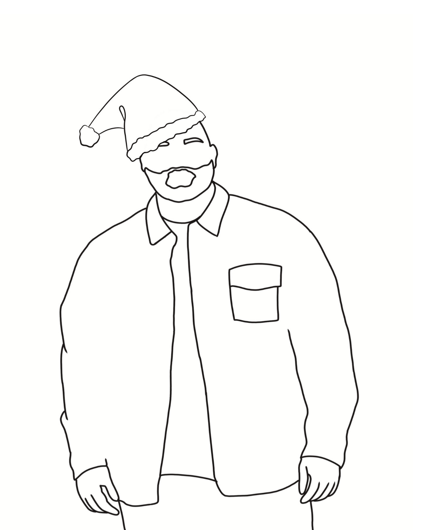 Christmas canvas