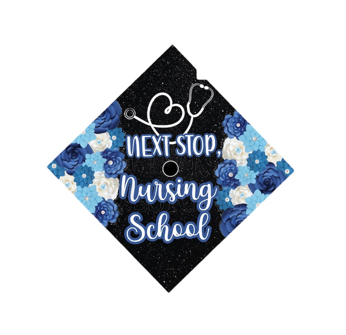 Sublimation 3D Grad Hat Topper