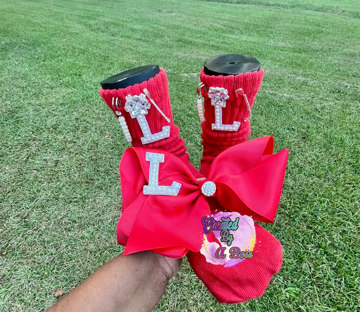 Girls charm socks