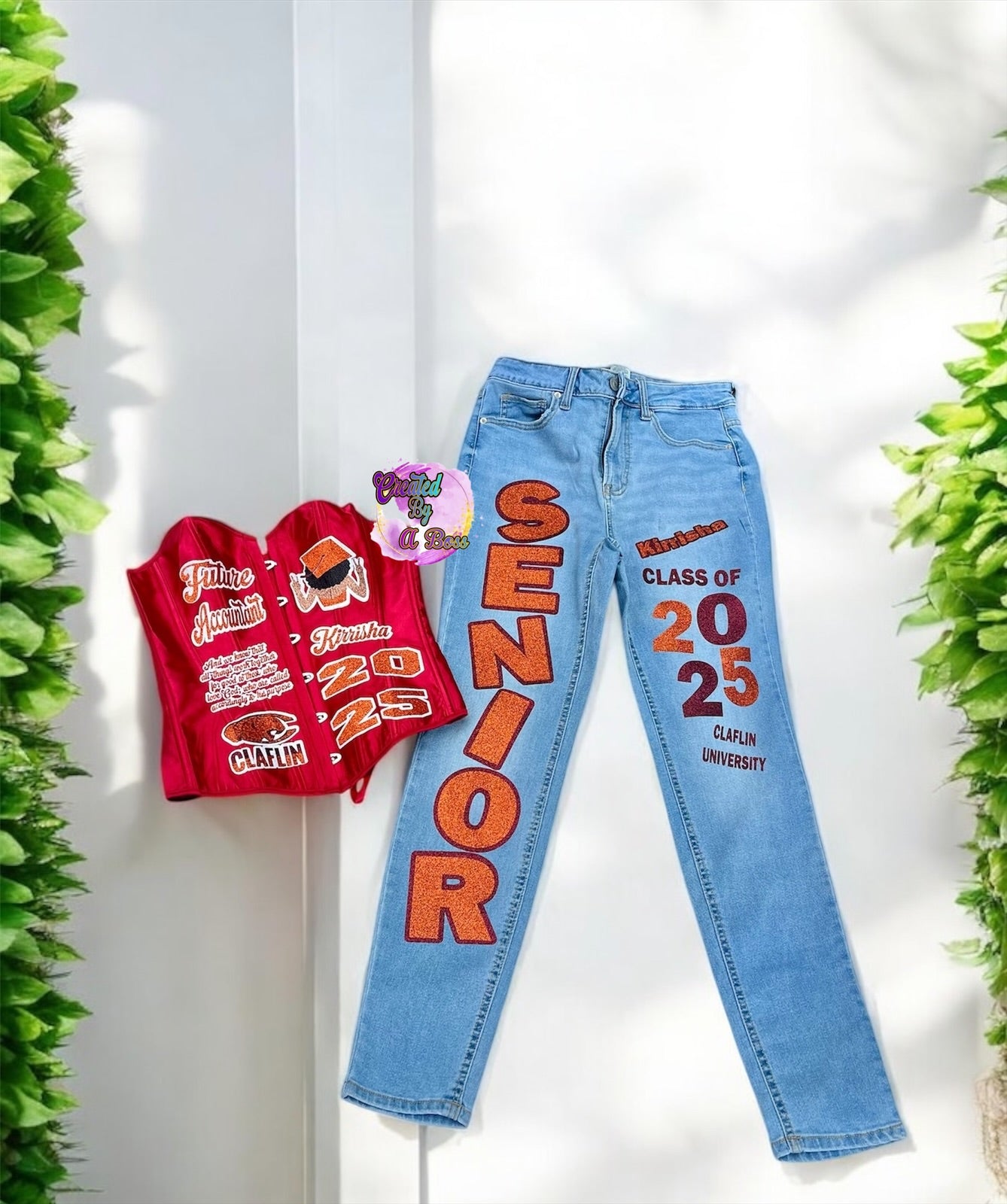 Custom corset and Jean set