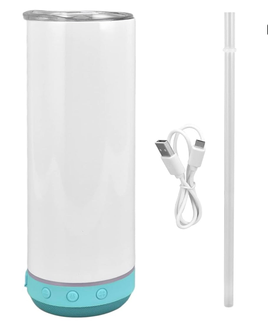 Music speaker tumbler