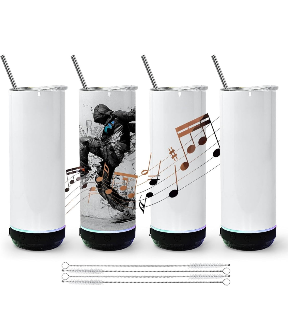 Music speaker tumbler