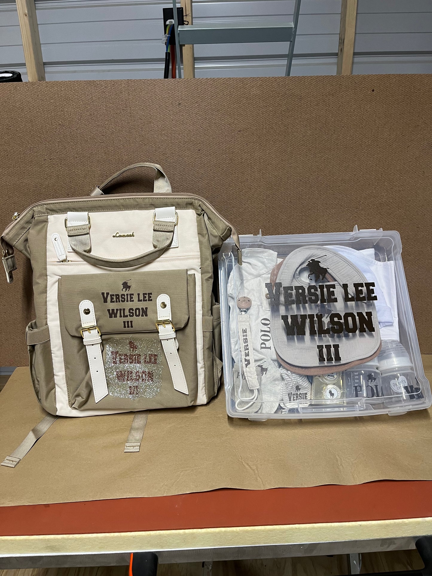 Custom baby box