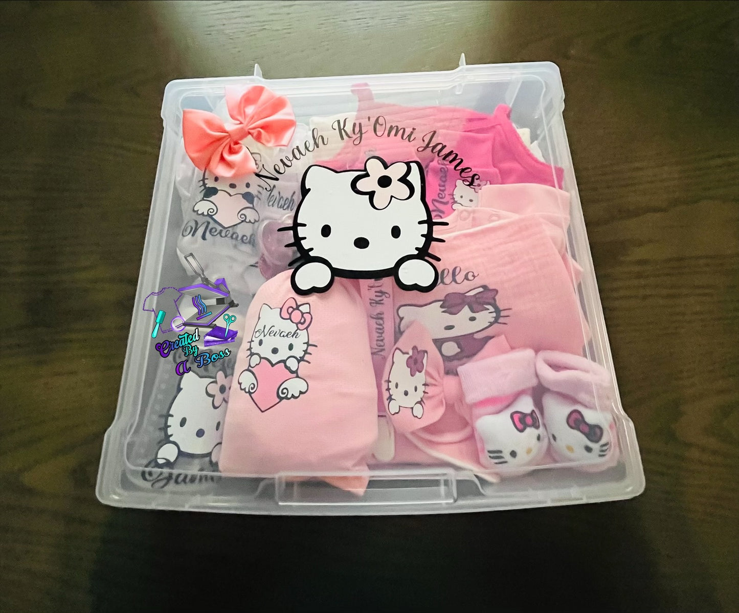 Custom baby box