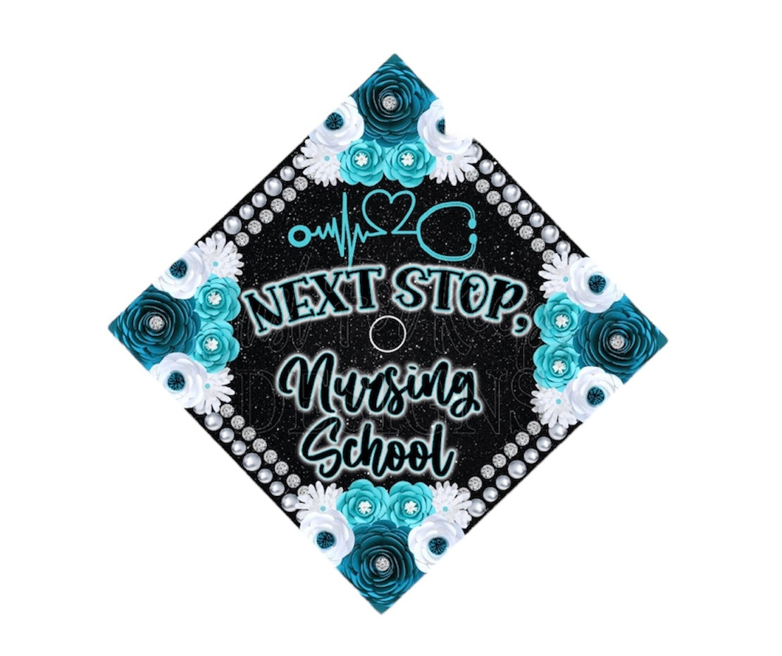 Sublimation 3D Grad Hat Topper