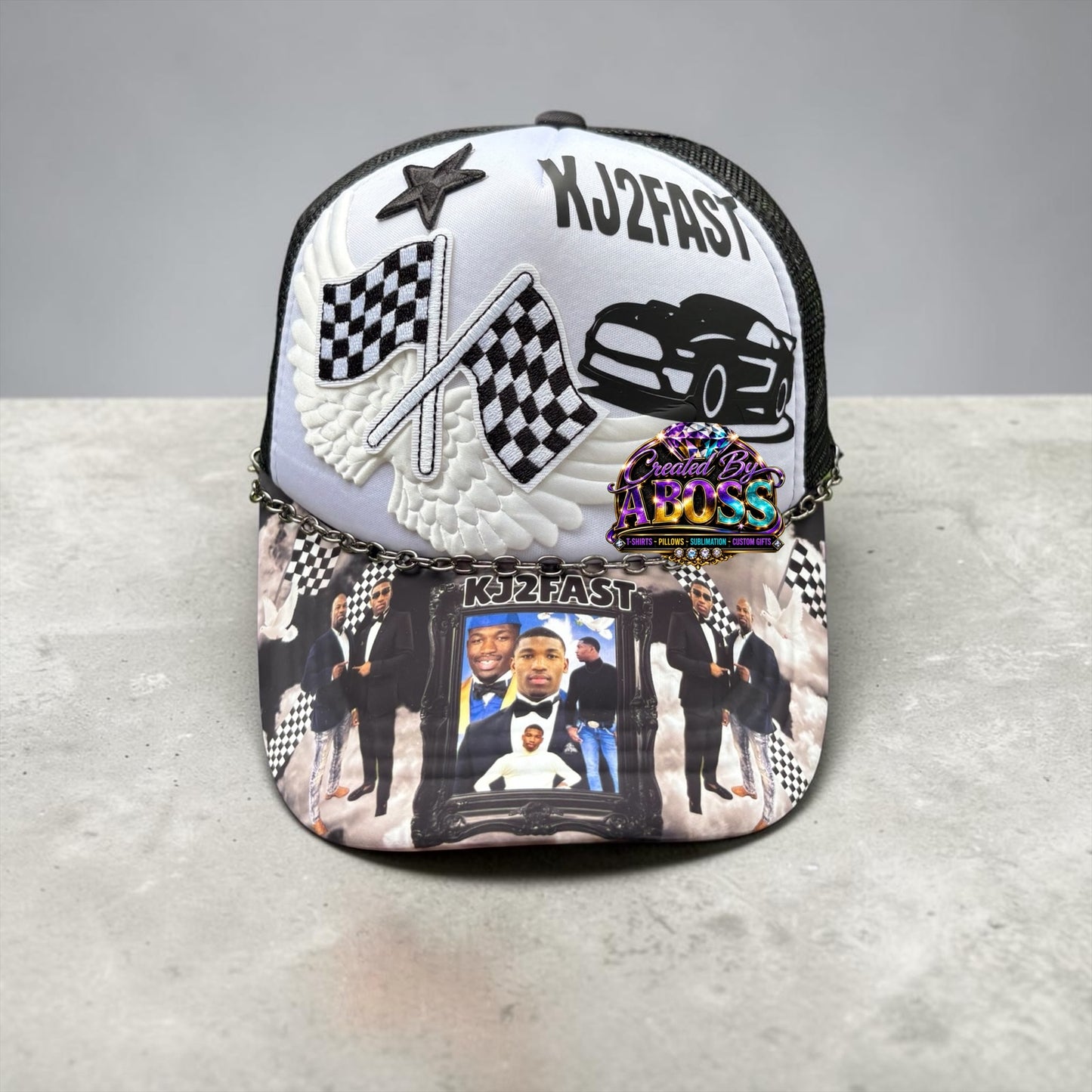 Memorial trucker hat
