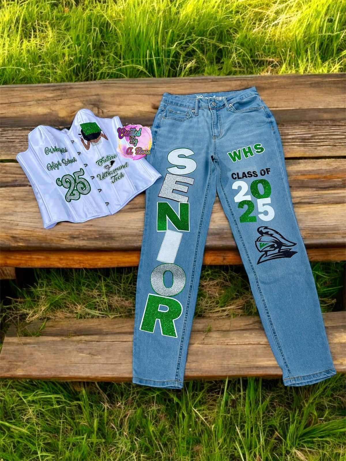 Custom corset and Jean set