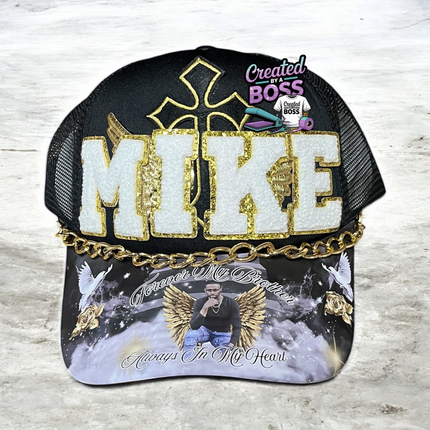 Memorial trucker hat