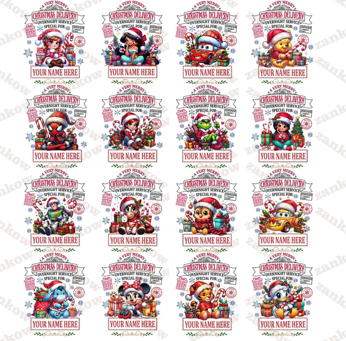 Santa sacks