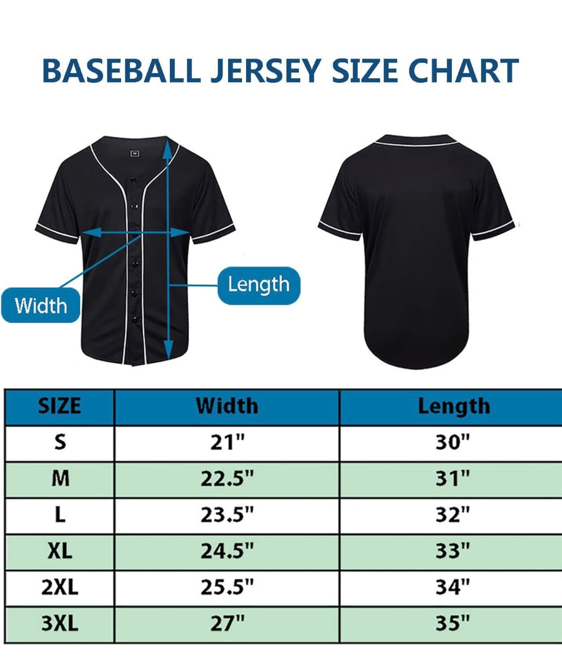 Custom baseball jersey