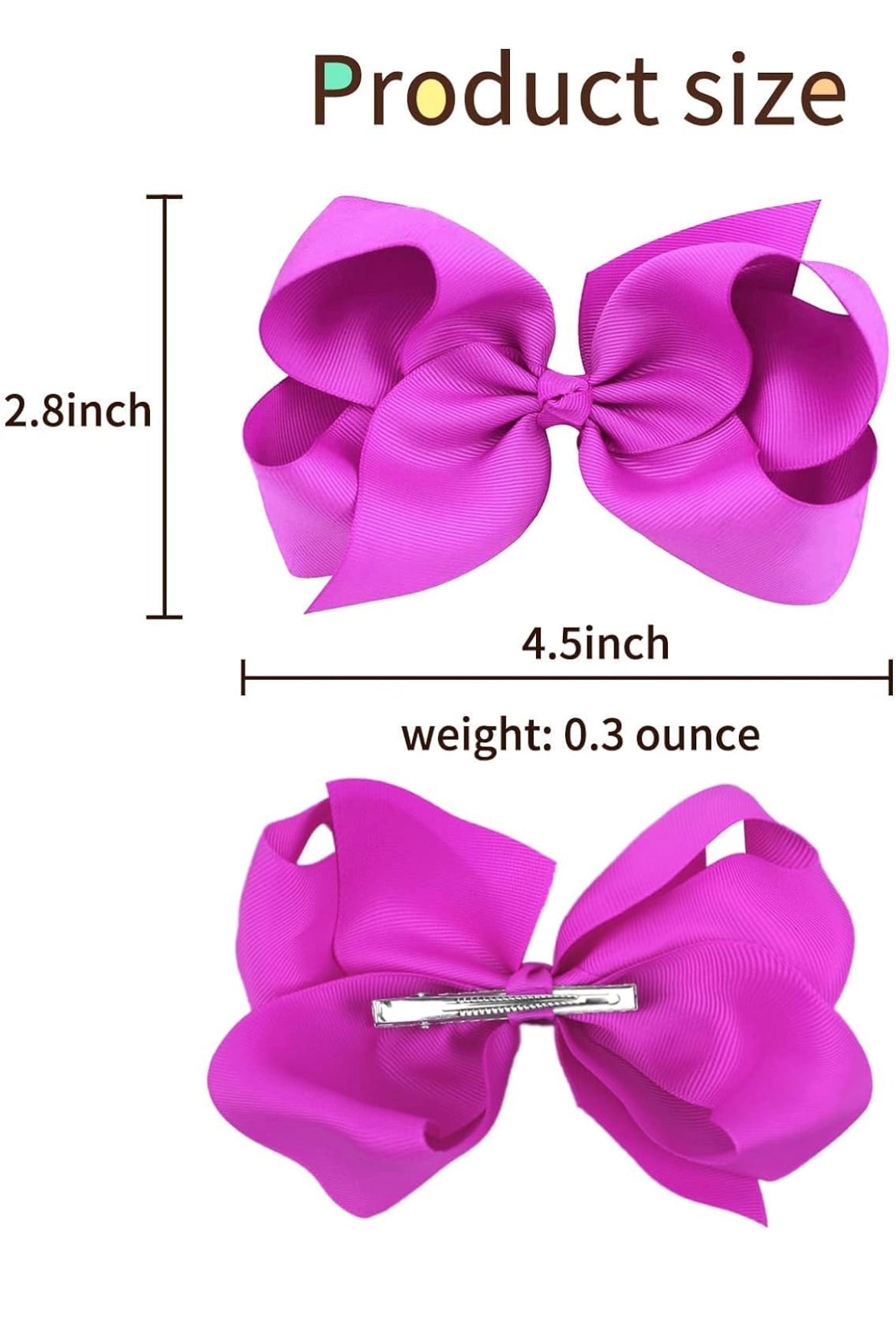Hair bow box
