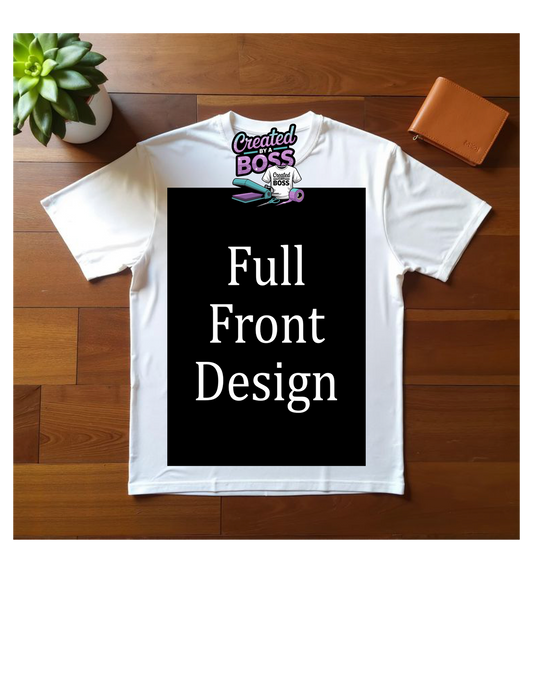 Custom Grad shirt (full front designs)