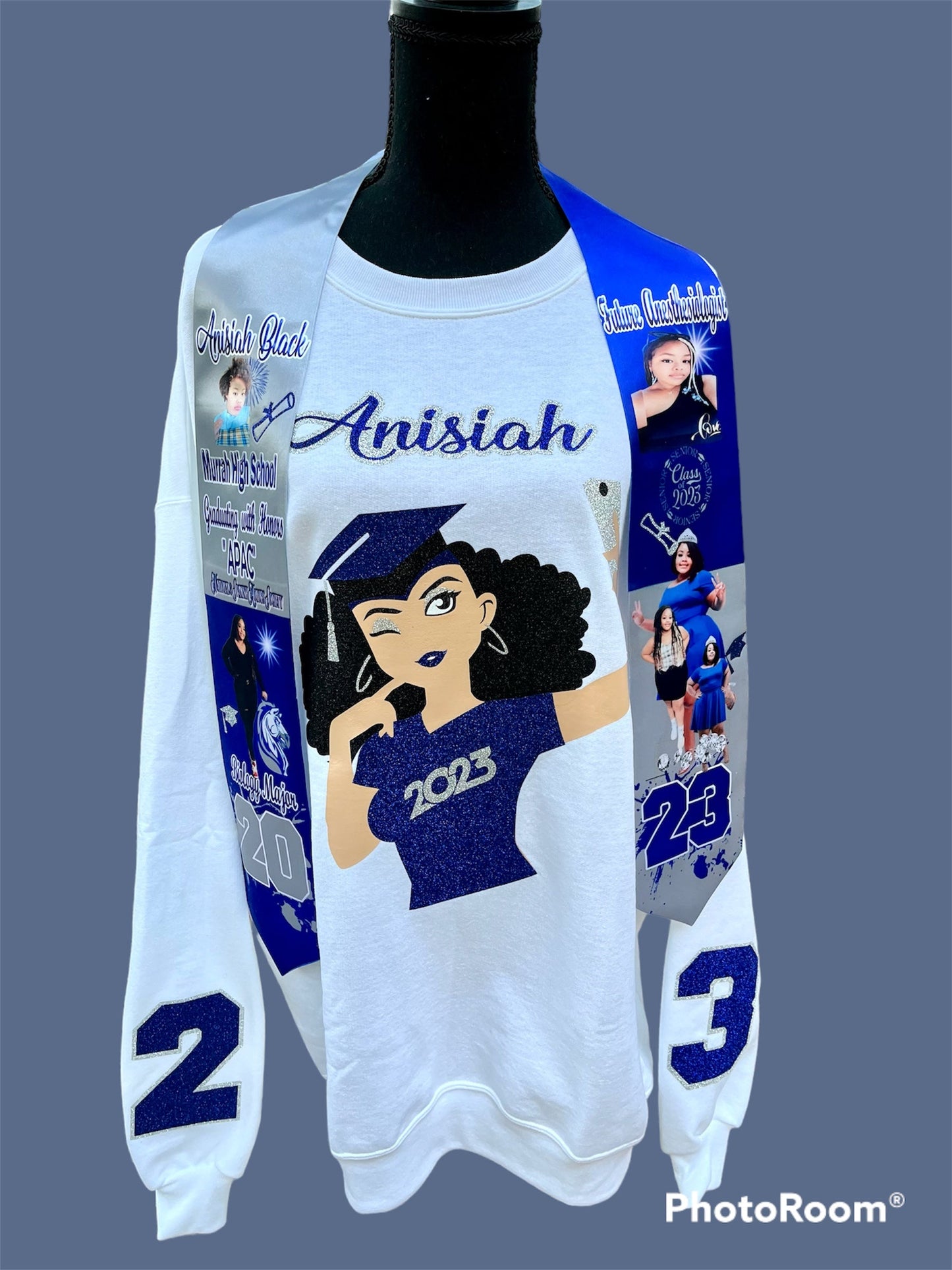 Senior jean and shirt set