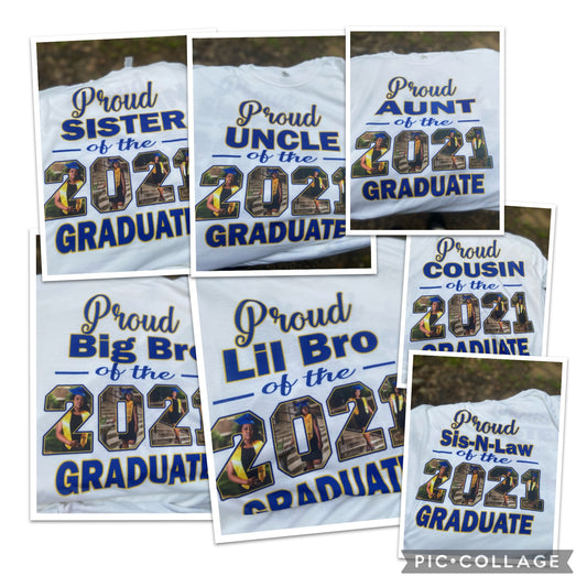 Family grad shirt sublimation