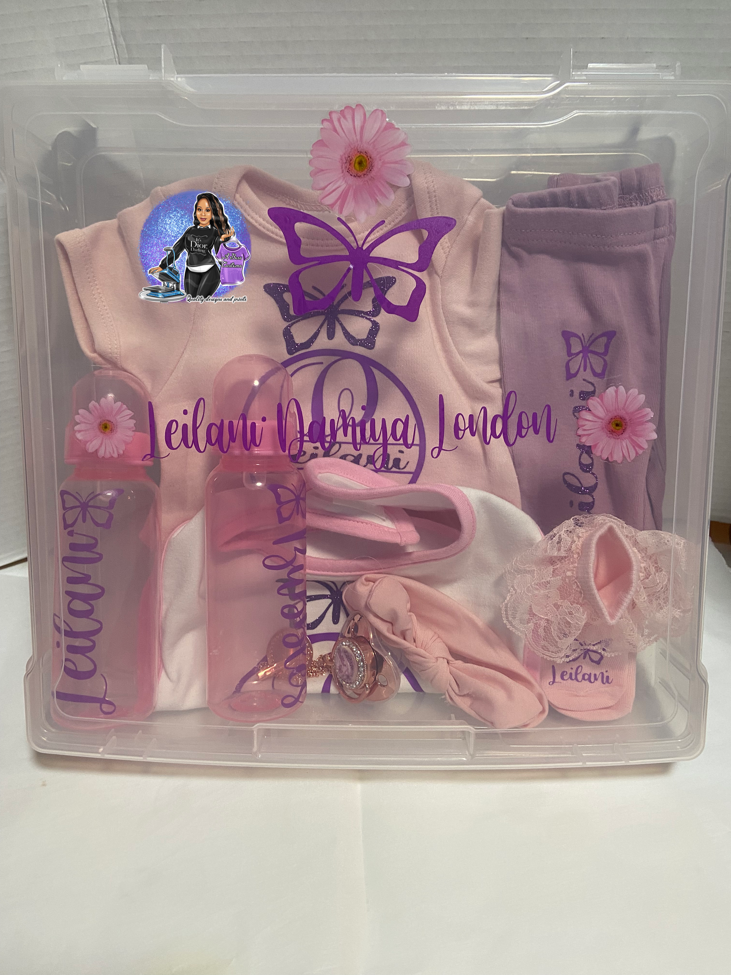 Custom baby box