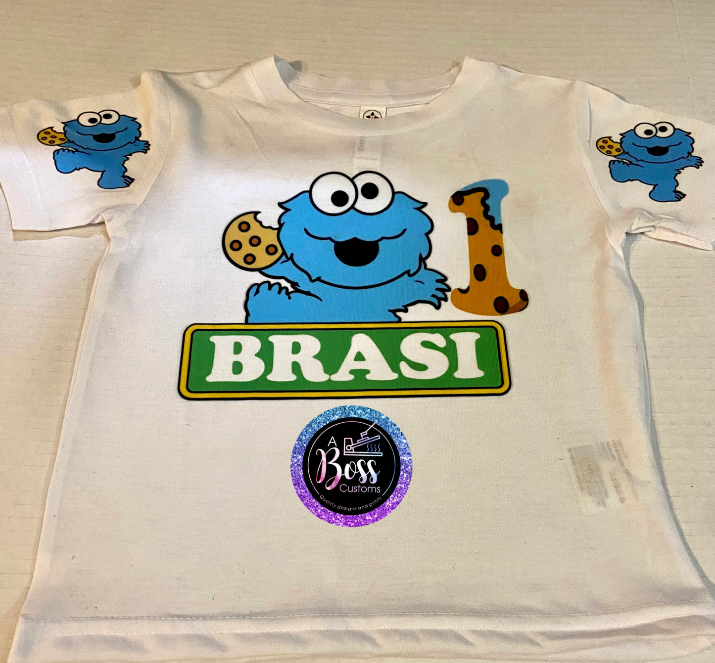 Kids custom overall pants set