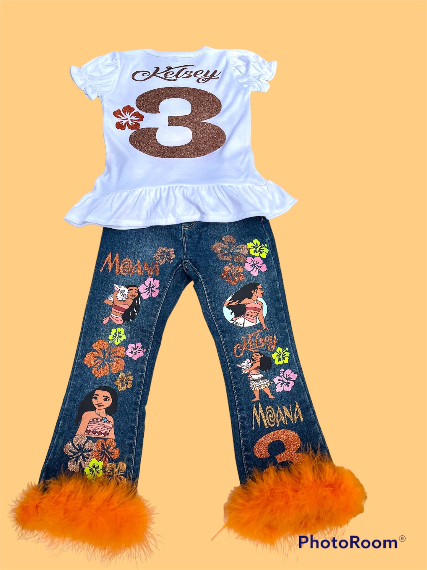 Kids custom pant set